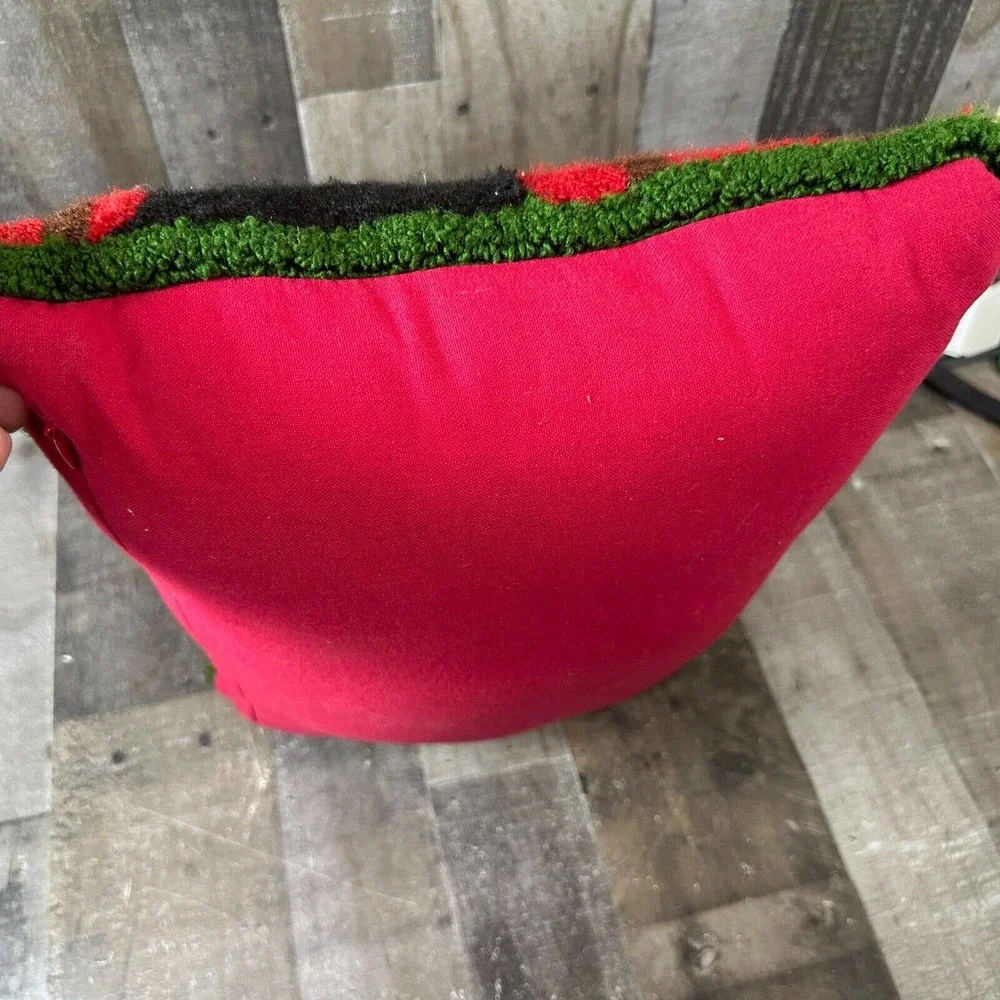 Dachshund Pillow Martha‎ Stewart Collection Red 11”x17” Dog Cute Adorable Throw